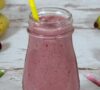 Batido de Cereza y Plátano para Bajar la Barriga